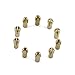 PZRT 2.0mm 13 IN 1 Copper Drill Chuck Kit Electric Grinder Accessories Self-Tightening Micro Twist Drill Chuck Collet Clamp Set Fit 2.0mm Motor Shaft Electric Grinder Rotary DIY Tool