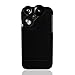 4 in 1 iPhone 6 /iphone 6s Lens Case Camera Lens Kit Fish Eye Lens / Macro Lens / Wide Angle Lens / Telephoto Lens Black(4.7 inch)