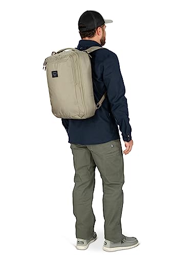 Osprey Aoede 25L Commuter Briefcase Backpack, Tan Concrete