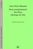 droit constitutionnel des etats d'europe de l'est (2ed) (DROIT FONDAMENTAL) by 