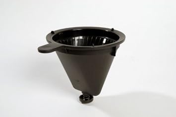 Philips Ersatz Kaffeefilter Filter mit Tropfstop für Gourmet HD5400 HD5405 - schwarz