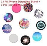 Universal HOT Phone Expanding Stand and car Holder Hand Grip , Expanding Stand and Grip for Smartphones and Tablets (3 Pack)
