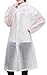 ZSHOW Unisex's Easy Carried Rain Coat Wind Coat PVC 1 Per Pack,One Size,White