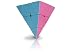 Playwin Aliens Speed Cube New Generation Triangle Pyraminx, 4 Color No-sticker. (Candied Color)