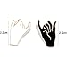 JDYDYJT Pinky Promise Matching Enamel Lapel Pins Hard BFF Enamel Pin Set Badge, Pinkie Swear Gifts, Friendship Couples Boyfriends Girlfriend Pin with Message Card(2 PCs)