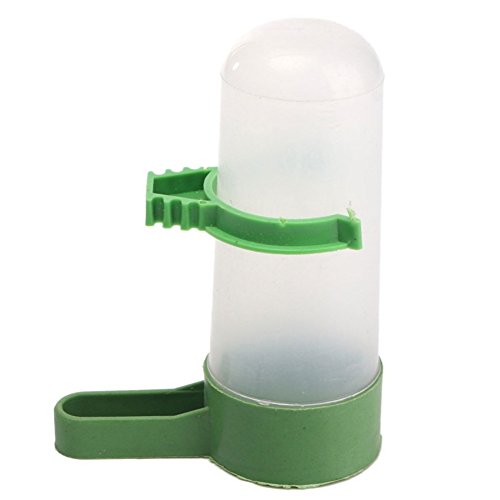 1xToruiwa Birds Water Bottle Water Food Feeder Dispenser Water Bowl for