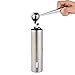 Manual Coffee Grinder With Adjustable, Conical Ceramic Burr– Supreme Grind Ergonomic Hand Crank Mill– Precision Easy To Clean & Carry– Perfect Gift- Stainless Steel Coffee Spoon Included