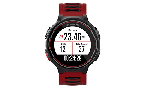 Coros Pace GPS Multisport Watch with Wrist-Based Heart Rate Sensor, Triathlon Features, Barometric Altimeter and Strava & TrainingPeaks Compatible, Red/Black (Certified Refurbished) - Thumbnail 2