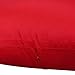 Thmyo 4-Pack 100% Cotton Comfortable Solid Decorative Throw Pillow Cases Square Cushion Cover Pillowcases Sublimation Blank Christmas DIY Throw Pillow Covers for Sofa Bed Car(18x18 inch/ 45x45cm,Red)