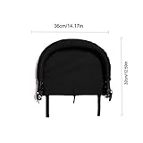 Samber Baby Stroller Footrest Baby Stroller Armrest Foot Support Stroller with Umbrella Accessories Extended Booster Seat Footrest Baby Stroller Accessories Feet Extension Infant Pram Foot Board