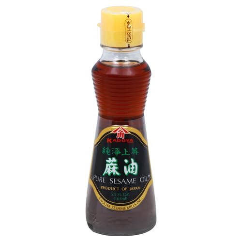 KADOYA 100% PURE SESAME OIL 5.5 OZ PACKAGING MAY VARY