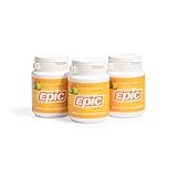 Epic Dental 100% Xylitol Sweetened Gum, Fresh Fruit, 50 Count (Pack of 3)