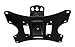 Mount-It! Tilting TV Wall Mount With VESA 200x200 mm Pattern for 23, 32, 34, 35, 40, 42 Inch TV and Computer Monitors, Fits Ultrawide Displays, Heavy Duty 66 Lbs Capacity, Black