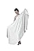 THIRSTY Towels Oversized Luxury 40x80 Bath Sheet - 100% Turkish Cotton, Ultra Soft, Thick & Absorbent Towel for Bathroom, Spa, Beach & Pool, Hotel Quality Comfort | White