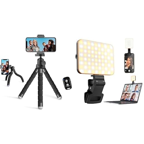 Ubeesize Cell Phone Tripod With Light UBeeSize 8