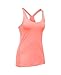 Under Armour Women's HeatGear Armour Racer Tank, London Orange/Metallic Silver, Medium