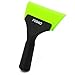 FOSHIO 1PCS Green Squeegee Scraper Shower Mirror Glass Wiper Window Cleaner with Non-Slip Handle for Auto Home Window primary