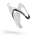 Elite Custom Race Bottle Cage, White/Black
