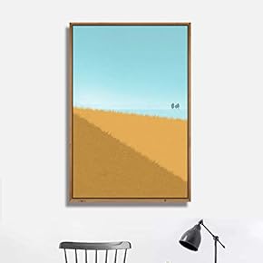 Framed Canvas Wall Art for Living Room, Bedroom Natural Scenery Canvas Prints for Modern Home Decoration Ready to Hang - 16"x24" inches