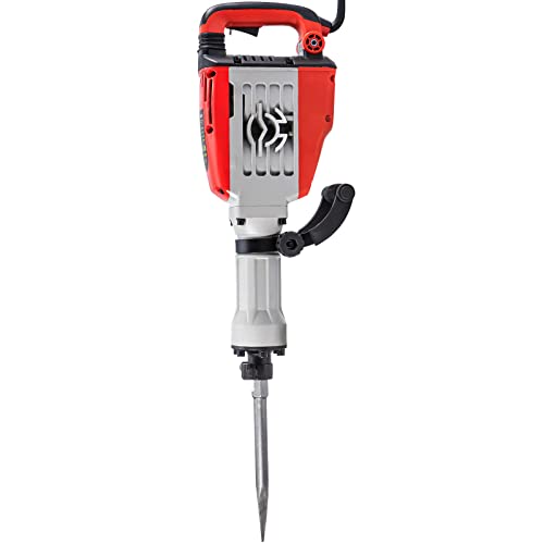 VEVOR Demolition Jack Hammer, 3800W 1800BPM, 11/8" Hex Heavy Duty