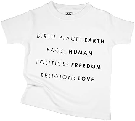 The Spunky Stork Baby Kids Boys Girls Birthplace Earth Race Human Organic Tshirt