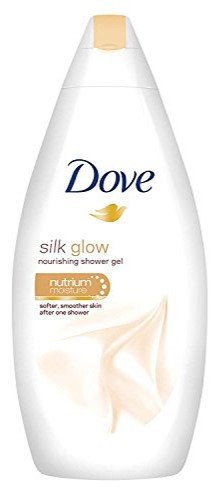 Dove Purely Pampering Silk Glow Bath Body Wash Shower Gel, Pack of 3, (16.9 Fl. Oz/500 ml Each)