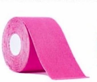 2 Pack-Advance Kinetic Sports,Sweat Proof Kinesiology Sports Tape, Long Lasting Athletic Tape used to give support to joints. (Hot Pink)