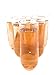 48 count 10 oz Unbreakable Plastic Wine Champagne Glasses Elegant Durable Reusable Shatterproof Indoor Outdoor Ideal for Home, Office, Bars, Wedding, Bridal Baby Shower