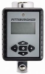 Pittsburgh Professional Digital Torque Adapter with Three Color LED and Progressive Audio Notification