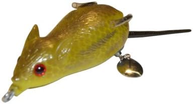 Kahara Japan Rat'N Rats Hollow Body Fishing Bait (Brown Striped)