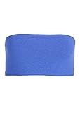 Womens Double Stitched Elastic Bandeau, Multiple Colors S-3XL