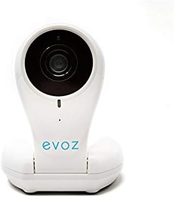 Evoz Vision Wi-Fi Video Baby Monitor with Updated Evoz Baby App [2019] for iOS and Android | Unlimited Range | Cry Detection | Night Vision | Talk Back | HD Smart Camera