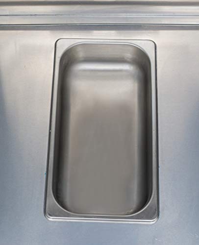 Chef's Exclusive CE802 Heater Proofer Holding Cabinet Insulated Solid Door 1500 Watts Commercial Full Size Holds (35) 18in x 26in Sheet Pans Forced Air With Casters For Mobile Use, 22.8in Wide - Thumbnail 5