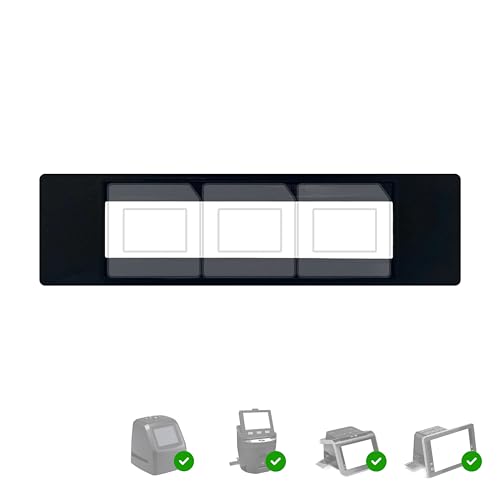 COLEBRI Multi-Slide 50mm Film Adapter for Slide N Scan and Scanza Scanners, Faster Scanner Efficiency Multiple Slides - Quick Scanning