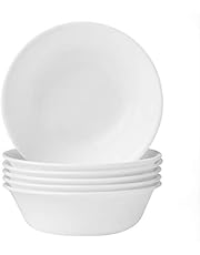 Corelle Soup/Cereal Bowls Set (18-Ounce, 6-Piece, Winter Frost White)