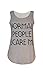 Mymixtrendz Ladies 'Dope' Geek Act Lady MTV Neon Slogan Vest Top (M/L (UK 12-14 / EU 40-42 / US 8-10), NORMAL PEOPLE WHITE)