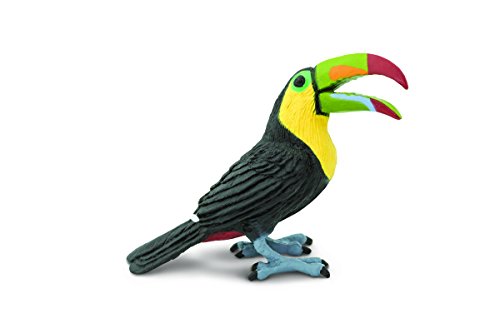 Safari Ltd Wings Of The World â€“ Toucan â€“ Hand Painted Toy Figurine Model â€“ For Ages 3 And Up