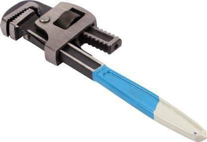 QTM+ Adjustable Universal Multi Function Pipe Wrench Spanner Set Tools with Stainless Steel Socket for All Purposes (14 Inch)