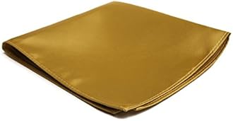 Jacob AlexanderMen's Pocket Square Solid Color Handkerchief