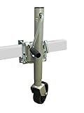 MAXXHAUL 70148 10" Lift Swing Back Trailer Jack with Single Wheel-1000 lbs. Capacity