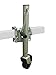 MAXXHAUL 70148 10" Lift Swing Back Trailer Jack with Single Wheel-1000 lbs. Capacity primary