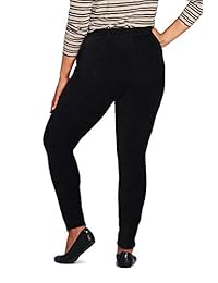 Leggings de pana de punto para dama talla grande Petite Sport de Lands 'End