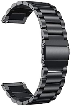 Jintime For Garmin Vivomove HR Replacement Metal Strap, Stainless Steel Sports Watch Band Bracelet, Men/Women Wristband, Band Wide 20MM / Length 175MM