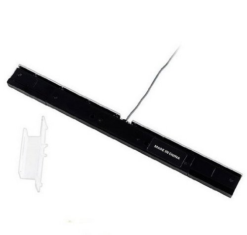 Goliton Assecure Wired Infrared ray LED Motion Sensor bar for Nintendo Wii U & Wii - Black