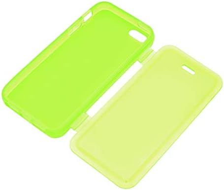 Gloriphy Full Body Protection Silicon flip case Cover for iPhone 5 5s se Green