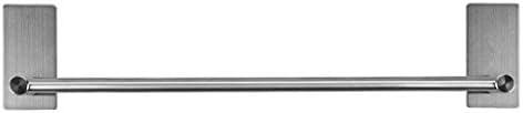 OUTANG Stainless Steel Rail Hanger Rack Towel Bar Holder Storage Bathroom kitchen 3M Self-adhesive 40CM