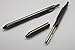 2PCS PACK 4 in 1 Multi-Function Pen 4 Colors Pen with 0.5mm Mechanical Pencil and Black/Red/Blue Ballpoint Pen in Gift Package (2PCS PACK, Gun black)