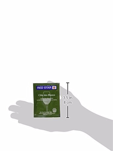 Red Star Cote DES Balances Wine Yeast (Pack of 10) - Thumbnail 2