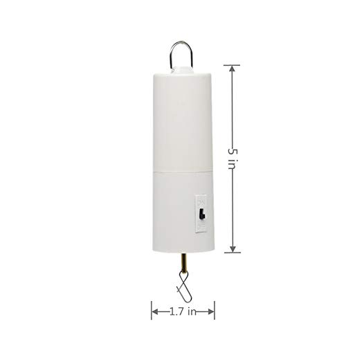 FENELY Wind Spinner Motor Battery Operated for Hanging Display Yard