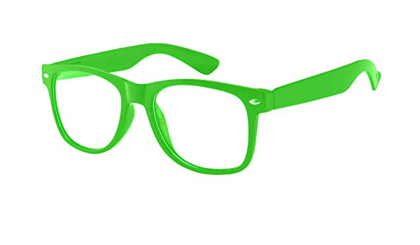 clear green sunglasses